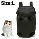 thumbnail image 1 of Mochila transportadora para perros con patas al frente, mochila transportadora para mascotas orientada hacia adelante para perros pequeños, medianos y grandes, bolsa de viaje para gatos con, 1 of 8