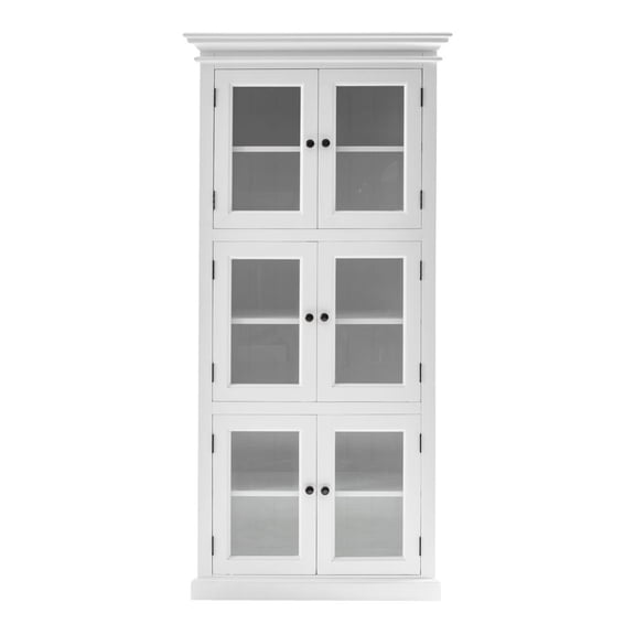 NovaSolo Halifax 3 Tier Pantry in Pure White