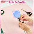 thumbnail image 3 of Yucurem 400 Pieces Pipe Cleaners Flower Set, Chenille Stems, Pipe Cleaner Craft Supplies Bulk Fluffy Fuzzy Sticks for DIY Art Projects Creative Gift Party Decorations, 3 of 6