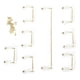 thumbnail image 2 of Estabilizador De Tornillo De PCB, Estabilizador De Teclado Mecánico Conveniente Para Bricolaje Para Teclado Mecánico, 2 of 8