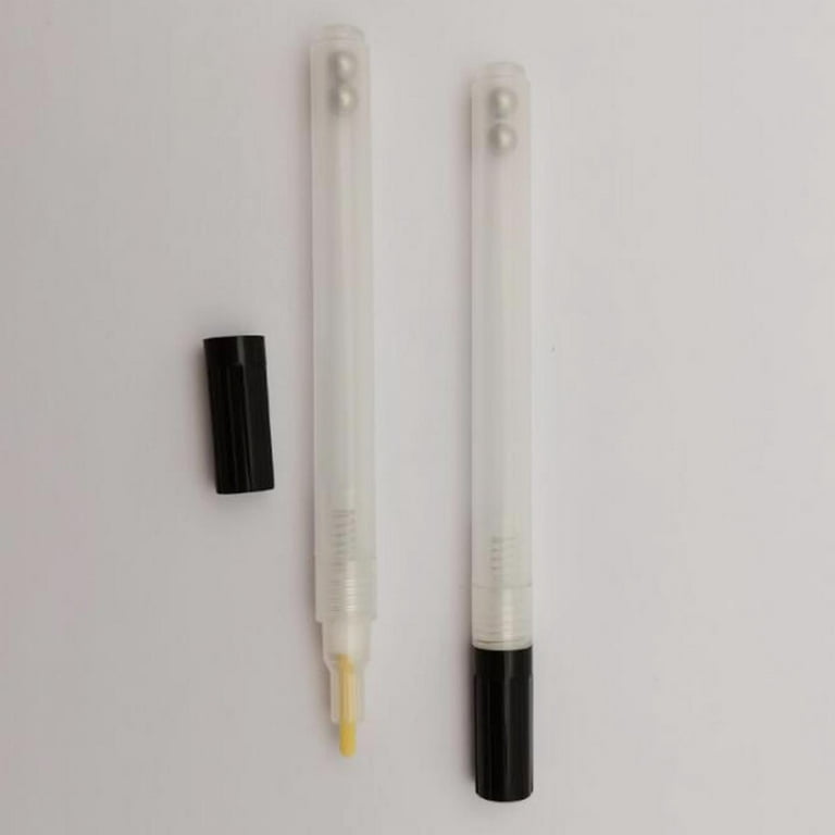 5x Empty Refillable Pen Blank Touch up Whiteboard Pen 1mm Paint Fine Nib  Marker 