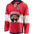 thumbnail image 2 of Men's Fanatics Matthew Tkachuk Red Florida Panthers Home 2024 Stanley Cup Champions Breakaway Player Jersey, 2 of 3