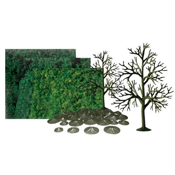 JTT Scenery Products - Super Scenic Tree Kit, Deciduous 6" (6)