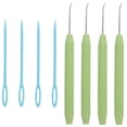 thumbnail image 1 of MasteelfCA 4 Sets Knitting Loom Hook Tools Colorful Looming Hooks Sewing Needles Crochet Hooks Knitting Needles (Random Color), 1 of 8