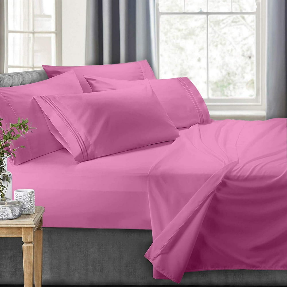 Clara Clark RV/Short Queen 6Piece Bed Set for Campers Deep Pocket