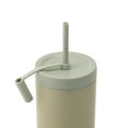 thumbnail image 2 of Thyme & Table 24oz Stainless Steel Auden Tumbler with Straw, Mint Ombre Shimmer, 2 of 6