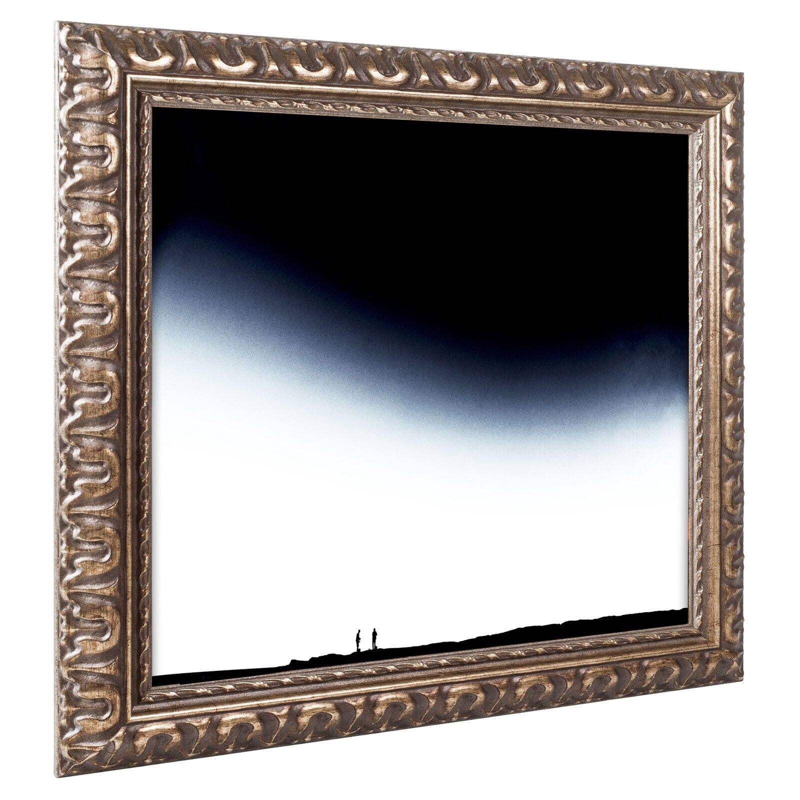 Trademark Fine Art "The Story of Us" Canvas Art by Beata Czyzowska Young, Black Matte, Black Frame