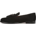 thumbnail image 2 of Franco Sarto Women's Hartlie Tassel Loafer Black Suede 9.5W, 2 of 5