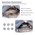 thumbnail image 4 of KXF Womens Nylon Crossbody Bag Large Capacity Multi-layer Bags Shoulder Handbag Messenger Bag Travel Satchel Purse, 4 of 8