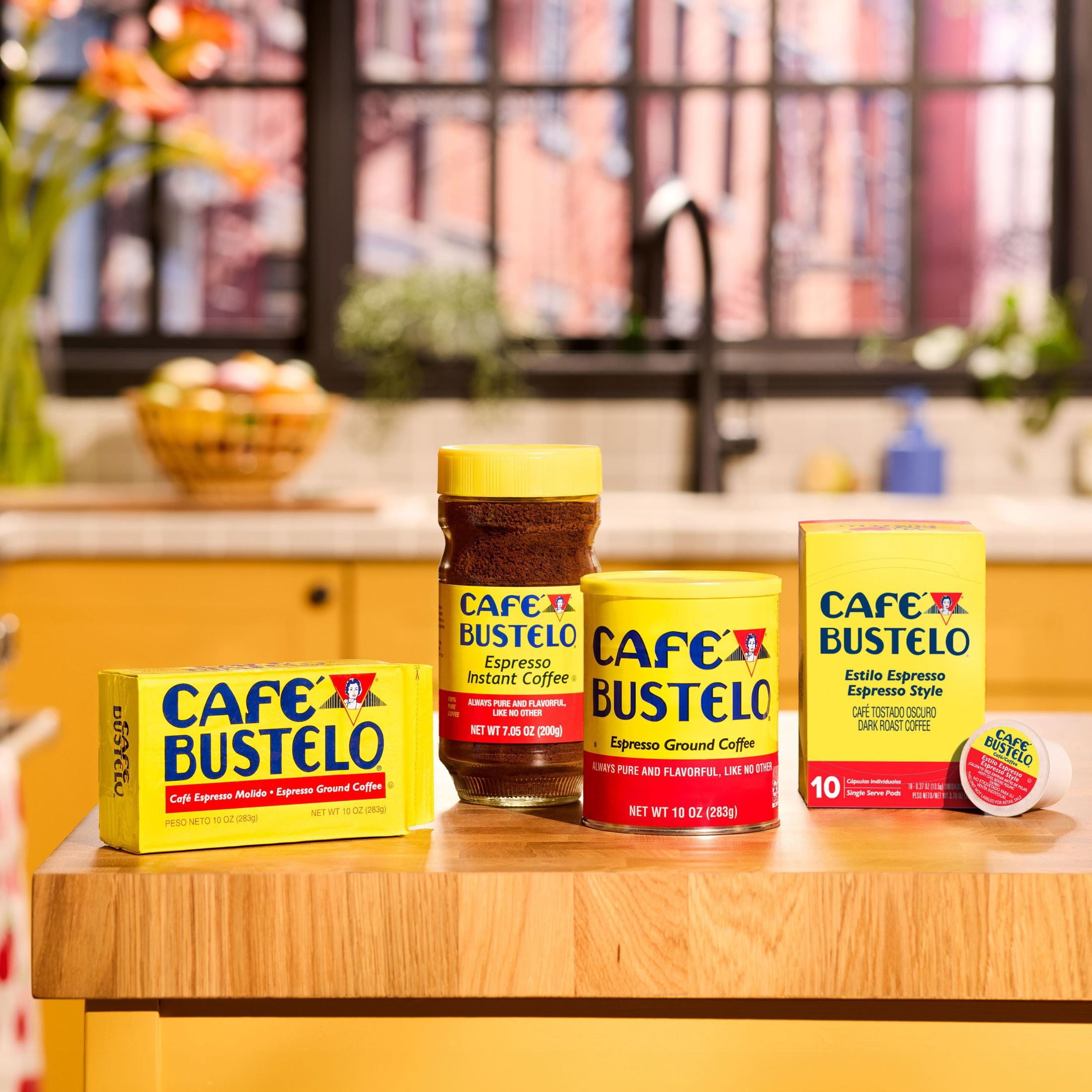 Cafe Bustelo Espresso Ground Coffee, Dark Roast, 10 Oz Can