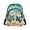 Beach Sea Turtle Print with Starfish & Heart Accents, variant on West Highland Terriers & Floral Print Small Crossbody Wallet for Daily Use Sports, Adjustable Strap Small Sling Backpack Polyester Anti Theft Design Crossbody Bag