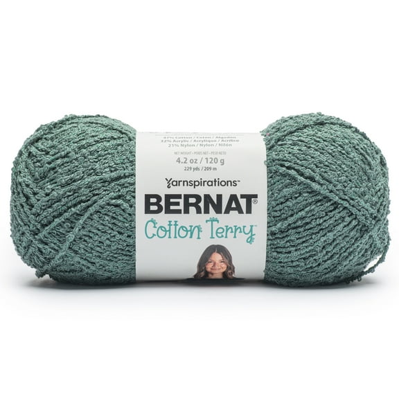 Bernat Cotton Terry Yarn-Pebble