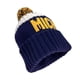 thumbnail image 2 of Gorro de punto Hoiboo Michigan con pompón de invierno para hombre y mujer, 2 of 6