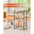 thumbnail image 5 of SUFAUY Storage Shelves, 3-Tier Heavy-Duty Metal Organizer Rack for Kitchen Pantry, Black, 12"D x 17.8"W x 31.5"H, 5 of 8