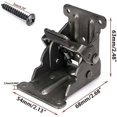 thumbnail image 2 of 4pcs 90 Charnière Pliante Autobloquante, Support Pliant, Support de Tablette Pliante en Tôle d'Acier à Rallonge Verrouillable pour Table de Travail, 2 of 5