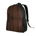 thumbnail image 2 of Fuzoiu Vintage Wood Print Laptop Backpack,Work Business Backpacks, Large Capacity Nurse Bag College Bookbag for School, Waterproof Casual Daypack for Travel, 2 of 8