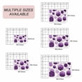 thumbnail image 6 of Purple Geometric Outdoor Rug 4x6 Ft, Non Slip Washable Area Rug, Gold White Hexagon Modern Patio Rugs Carpet Runner, Large Floor Mat for Indoor/Outdoor Deck Porch Camping, 6 of 8