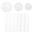 thumbnail image 2 of Cake Supports - Pack of 18 Stands, Reusable Dowel Rods, with 3 Plates, for Multi-Tier Cakes, 2 of 10