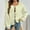 Yellow, variant on Women's Tie Front Coats Bow Knot Cardigan Sweaters Knitted Long Puff Sleeve Trendy Fall Winter Cropped Jacket New Womens Sweaters Cardigan Fall Yellow L