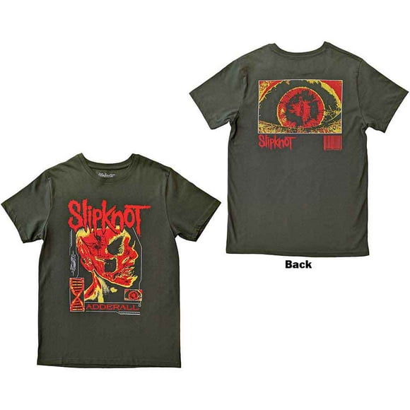 Slipknot Unisex T-Shirt Zombie (Back Print)