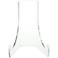 thumbnail image 2 of Plymor Clear Acrylic Flat Back Easel with Deep Support Ledges, 7.5" H x 6.375" W x 6.25" D (3 Pack), 2 of 2