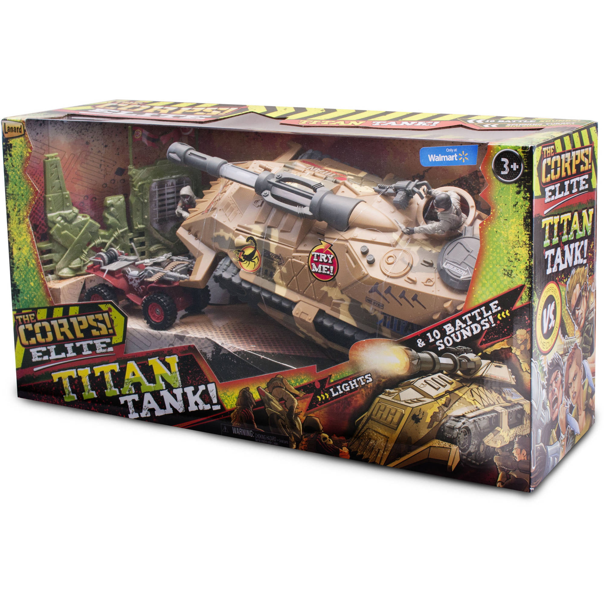 the corps elite battle titan tank