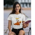 thumbnail image 2 of Turkey Pour Some Gravy On Me Funny Thanksgiving Women's T-shirt For Women, L, White, 2 of 6