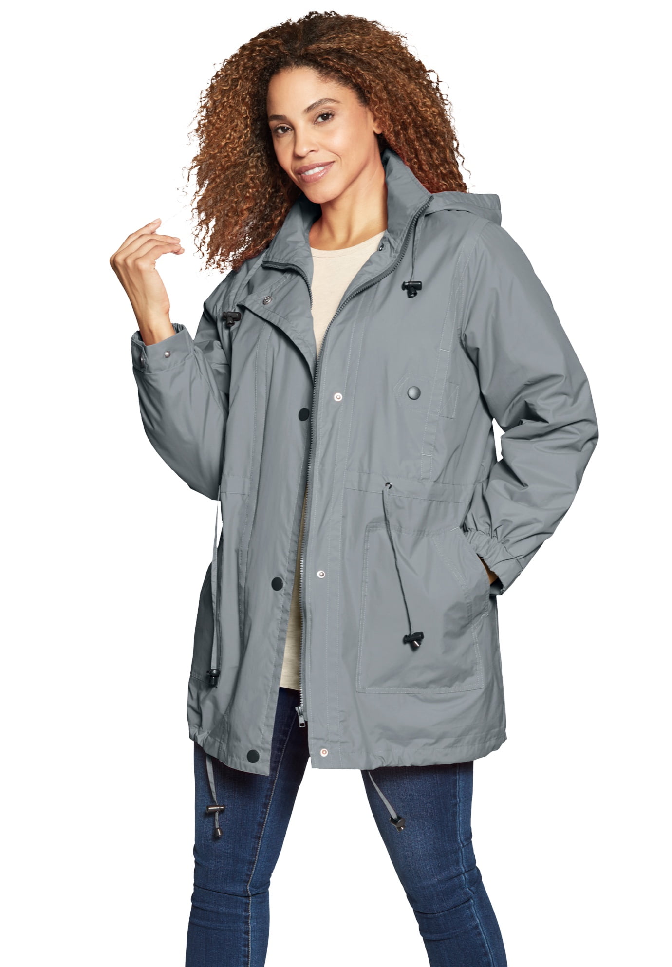 plus size anorak jacket walmart