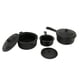 thumbnail image 1 of Juego de cocina para 1/12, utensilios de cocina, accesorios de decoración de cocina, juego de comida para accesorios, regalos para Negro CUTICAT  Casa de muñecas Juguetes de cocina, 1 of 7