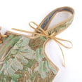 thumbnail image 5 of Grebrafan Vintage Brocade Bustier Corset with Strap Plus Size Green M, 5 of 5