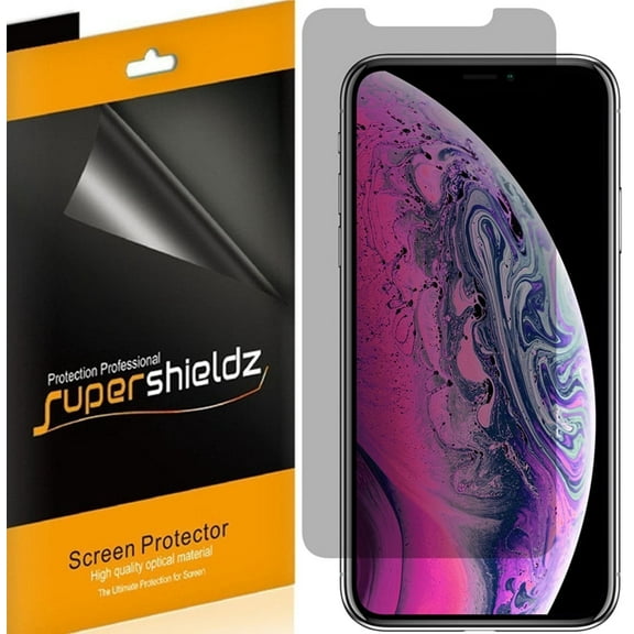 [2-Pack] Supershieldz for Apple iPhone 11 Pro Max / iPhone Xs Max (6.5 inch) Privacy (Anti-Spy) Screen Protector Shield