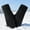 A_ Black, variant on Winter Mittens for Women Men Warm Fleece Lining Stretchy Kit Thermal Snow Gloves for Cold Weather Gifts Black