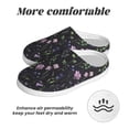 thumbnail image 6 of Kdxio Watercolor Wildflower 1 Women's Men's Slippers Plush Slip-On House Slipper for Winter Indoor Soft Cushion Non-slip Fluffy Slides Slippers-37/38, 6 of 7