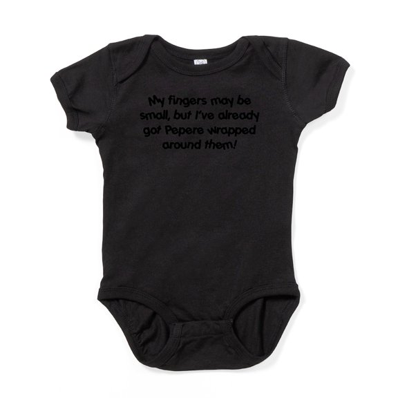 CafePress - Pepere Wrapped - Cute Infant Bodysuit Baby Romper - Size Newborn - 24 Months