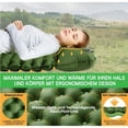 thumbnail image 3 of Double Sleeping Mat Camping Sleeping Mat for 2 People Ultralight Outdoor Sleeping Mat with Foot Pressure Pump, Extra Thick Inflatable Durable Self-Inflating Mattress with Pillow, 3 of 6
