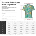 thumbnail image 4 of Bixox Men's Happy Summer Printed Short Sleeve Skinny Athletic T-Shirt, 4 of 6