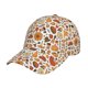 thumbnail image 1 of Balery Thanksgiving with Food Gorra de béisbol de tamaño ajustable para correr, entrenar y actividades al aire libre. Gorra de papá para todas las estaciones., 1 of 6