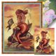 thumbnail image 1 of Hilo Algodón Ecológico Bordado Punto Cruz Sirena 11CT 40x56cm, 1 of 9