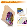 thumbnail image 5 of Yayeee Napkin Holder for Table Kitchen Paper Tissue Organization, Green Wavy Plaid, 5 of 8