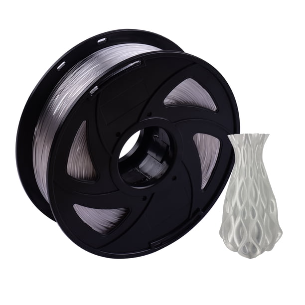 Aibecy Impresora 3D Filamento PETG 1.75mm 1kg/2.2lbs Bobina Filamento Vacío