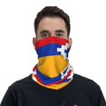 thumbnail image 7 of Neck Gaiter Face Mask Men Women Flag Of Artsakh Seamless Bandana Face Cover Scarf Mask Balaclava Headband, 7 of 7