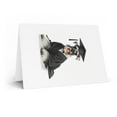 thumbnail image 2 of DistinctInk Greeting Card / Note Card - Standard Schnauzer Graduation - PACK of 10, 2 of 7