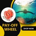 thumbnail image 4 of Redempat Keep Diving Aluminium Spool Reel Polyester Rope Reels Outdoor Activity Underwater Accessories with Double End Hook Orange Red 30m, 4 of 6