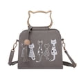 thumbnail image 3 of Felwors Animal Messenger Bag Women Handbags Cat Rabbit Pattern Shoulder Crossbody Bag, 3 of 6