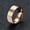 Rose Gold, variant on Unisex Stainless Steel Ring Korean Geometric Ring Simple Band Ring for Women and for Men Smooth Design Unisex Ring