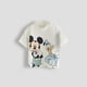 thumbnail image 1 of Disney-camisetas de Mickey para niños y niñas, ropa informal, holgada, fina, con cuello redondo, de manga corta, 2024, 1 of 5