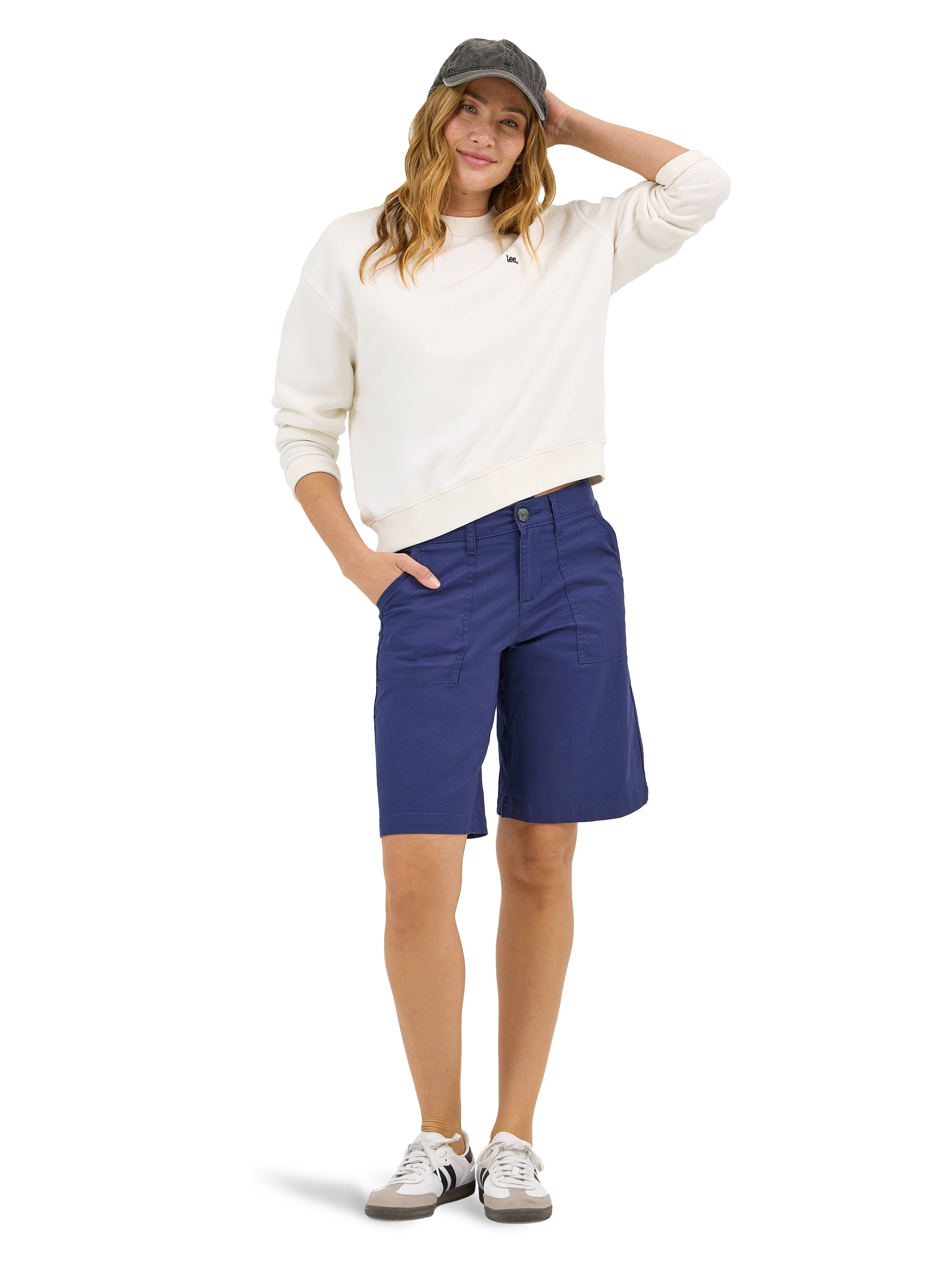 Lee® Women's Ultra Lux Comfort with Flex-to-Go Utility Bermuda Short, Sizes 2-18