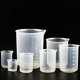 thumbnail image 4 of 150ml Transparent Plastic Graduated Beaker Kitchen Baking Measuring Cup, 4 of 9