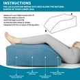 thumbnail image 6 of Yunnyp Inflatable Leg Rest, Leg Wedge Pillow for Raising Legs and Kneehelps Relieve Edema - Improves Blood Circulation, Light and Portable, 6 of 6