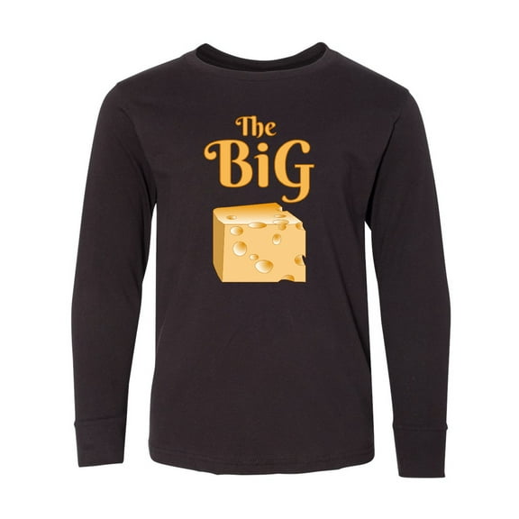 Inktastic The Big Cheese Long Sleeve Youth T-Shirt